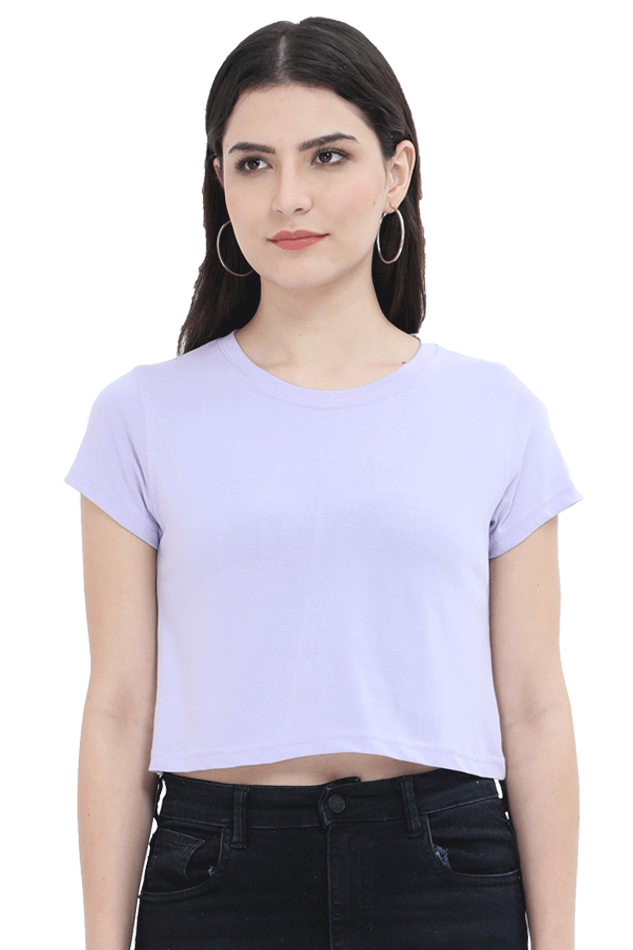 Crop Top // Lavender Haze