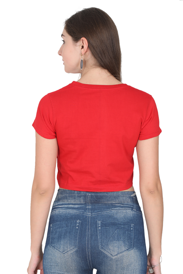 Crop Top // Radiant Red