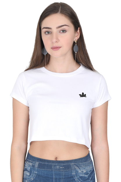 Crop Top // White Canvas
