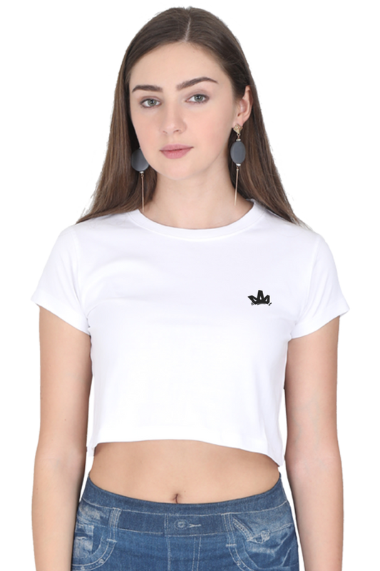 Crop Top // White Canvas