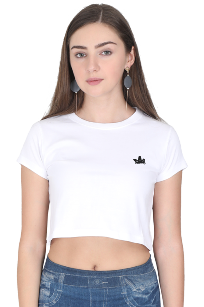 Crop Top // White Canvas