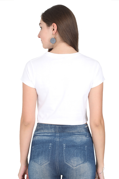 Crop Top // White Canvas