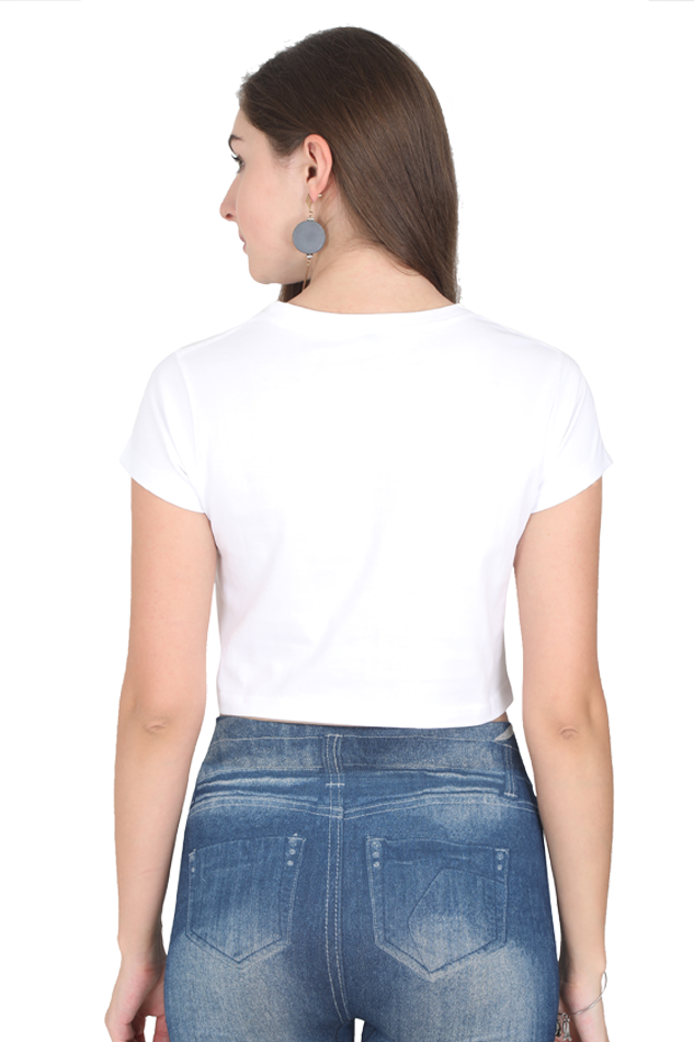 Crop Top // White Canvas