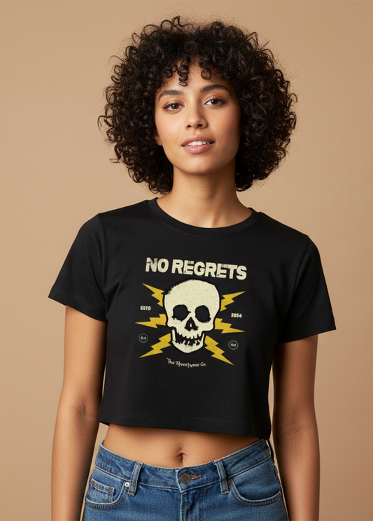 No Regrets // Crop Top