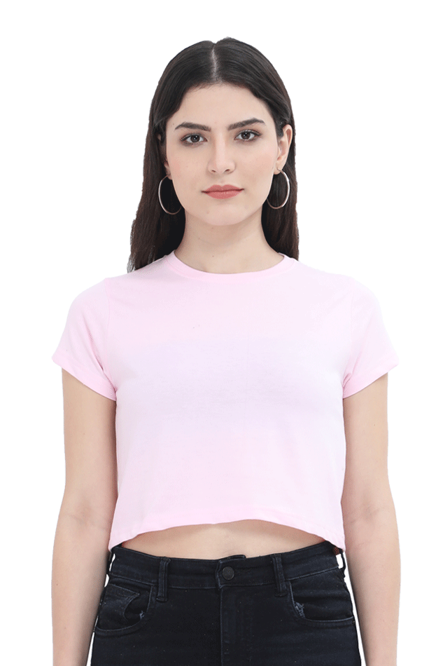 Crop Top // Blush Pink
