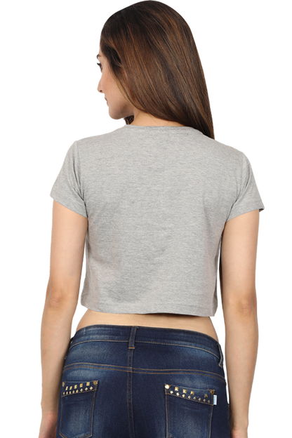 Crop Top // Steel Grey