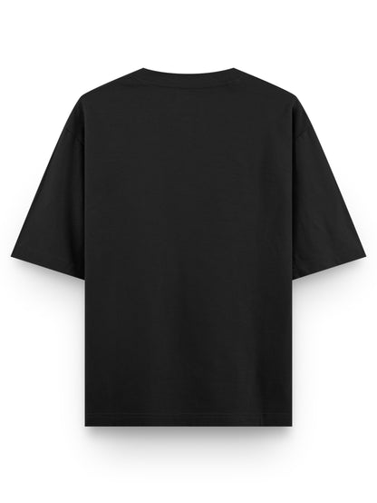 Oversized Solid T-Shirt // Midnight Black