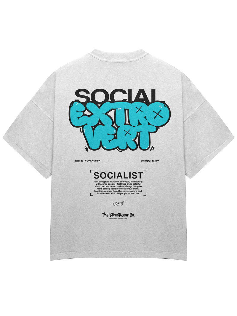 Social Extrovert // Oversized T-Shirt