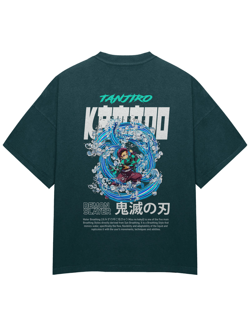 Tanjiro: Water Breathing // Oversized T-Shirt