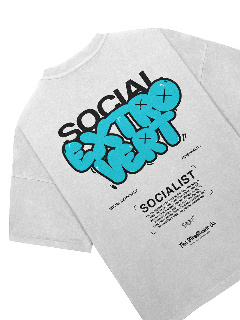 Social Extrovert // Oversized T-Shirt
