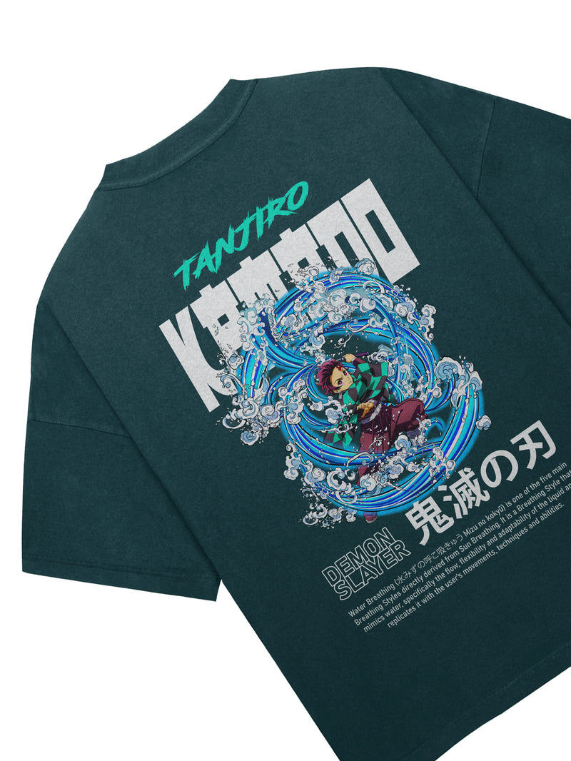 Tanjiro: Water Breathing // Oversized T-Shirt