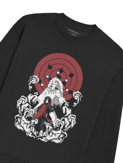 Ghost of Uchiha // Oversized Heavyweight Sweatshirt