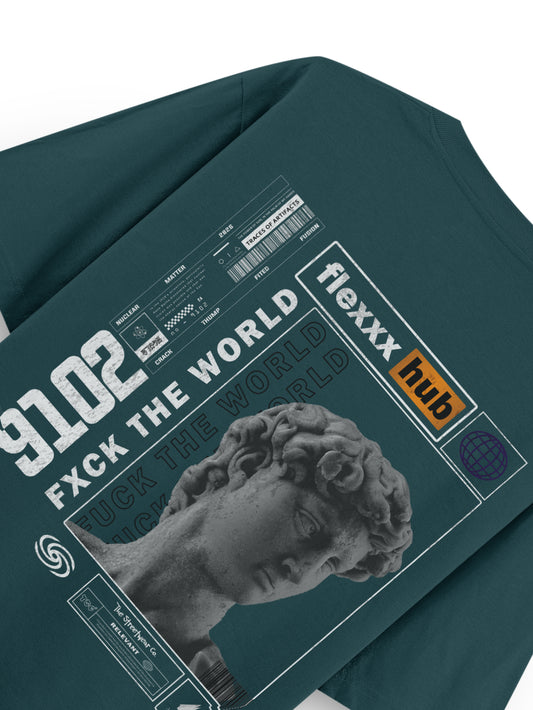 Fxck The World // Oversized T-Shirt