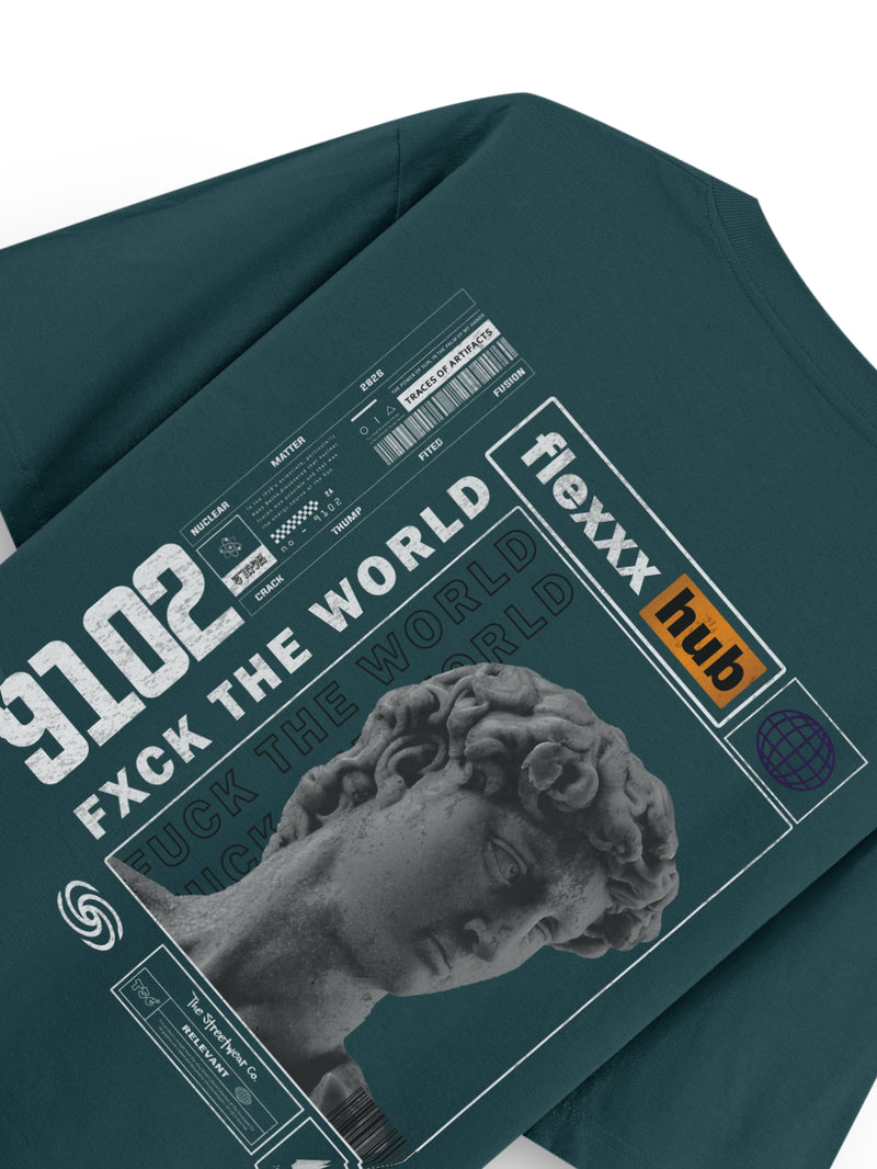 Fxck The World // Oversized T-Shirt