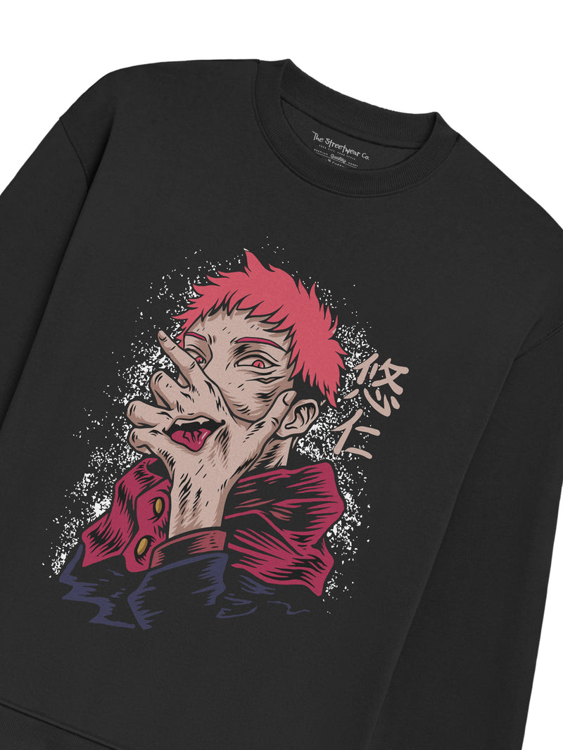 Sukuna // Oversized Heavyweight Sweatshirt