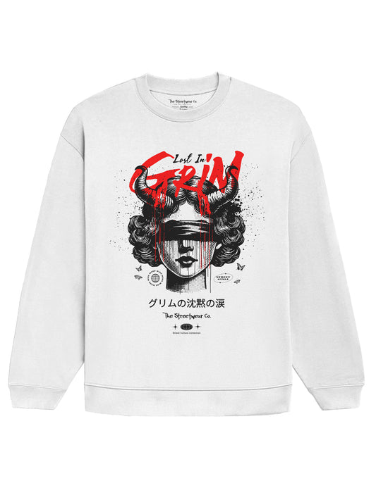 Lost in Grim // Oversized Heavyweight Sweatshirt