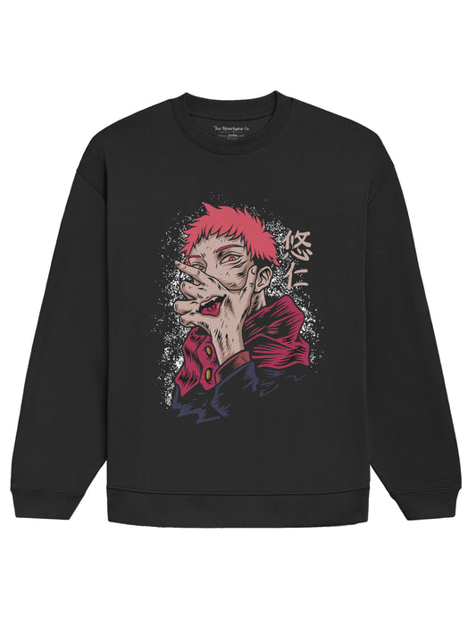 Sukuna // Oversized Heavyweight Sweatshirt