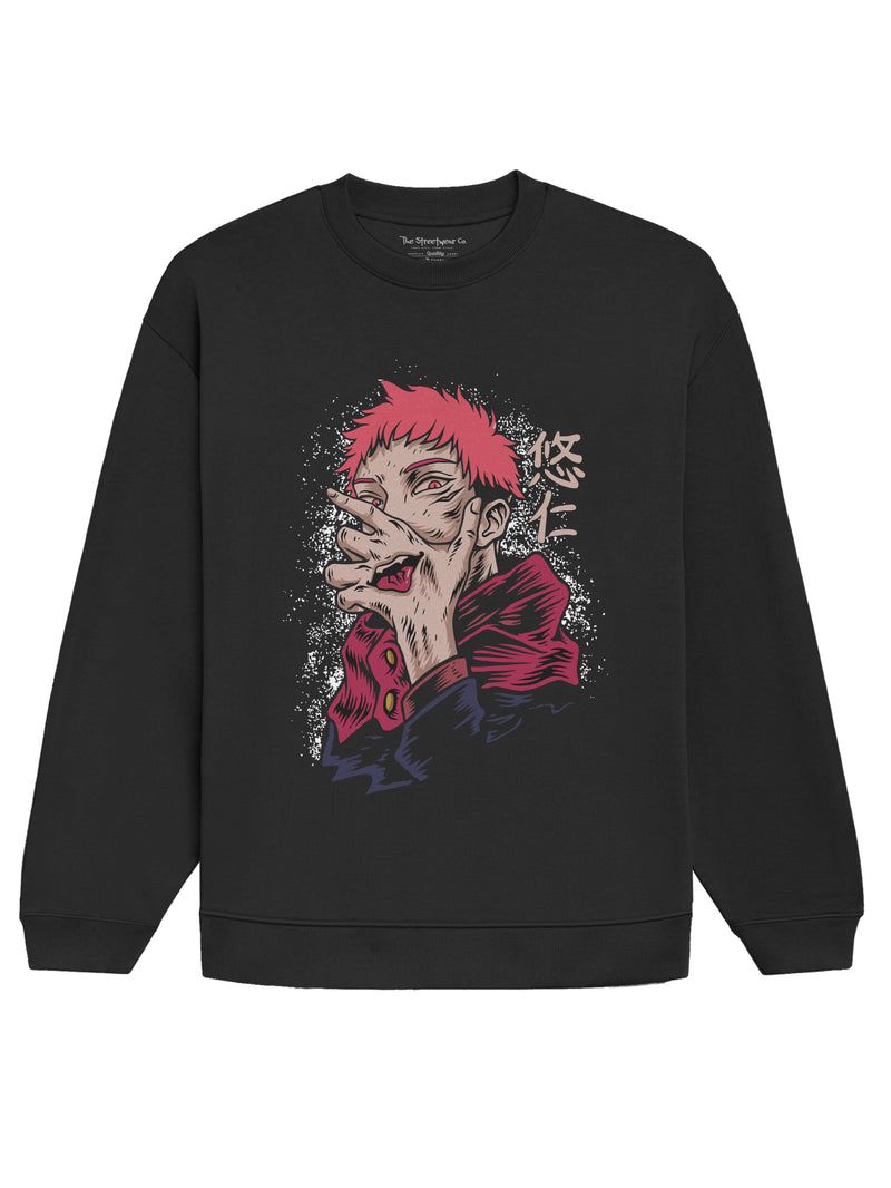 Sukuna // Oversized Heavyweight Sweatshirt