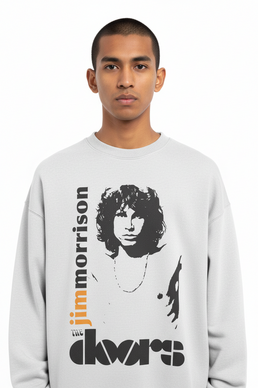 Jim Morrison // Oversized Heavyweight Sweatshirt