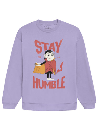 Stay Humble // Oversized Heavyweight Sweatshirt