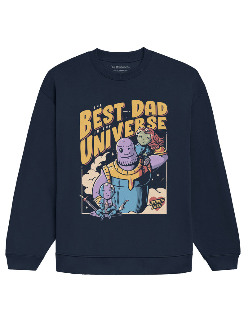 Thanos - Best Dad Ever // Oversized Heavyweight Sweatshirt