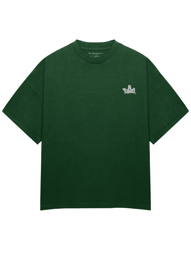 Oversized Co-ord Set // Forest Green