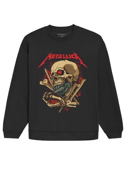 Metallica // Oversized Heavyweight Sweatshirt
