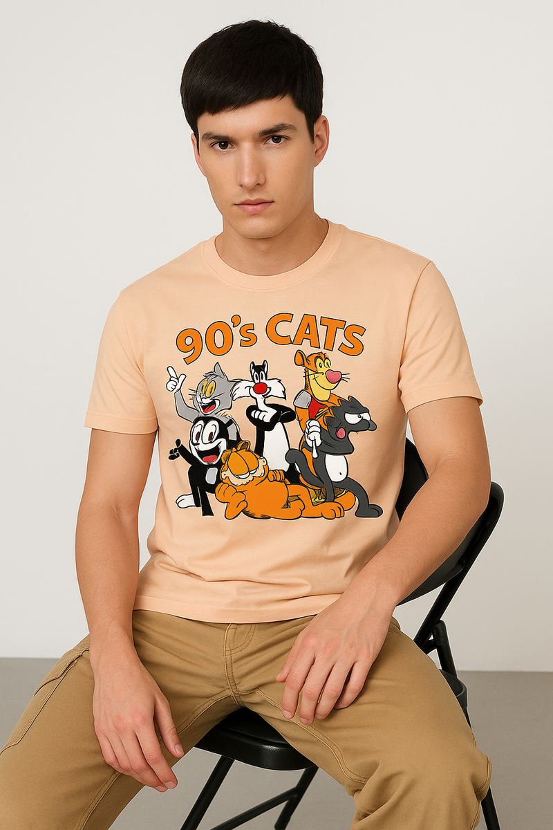90's Cats // Classic Fit Tee